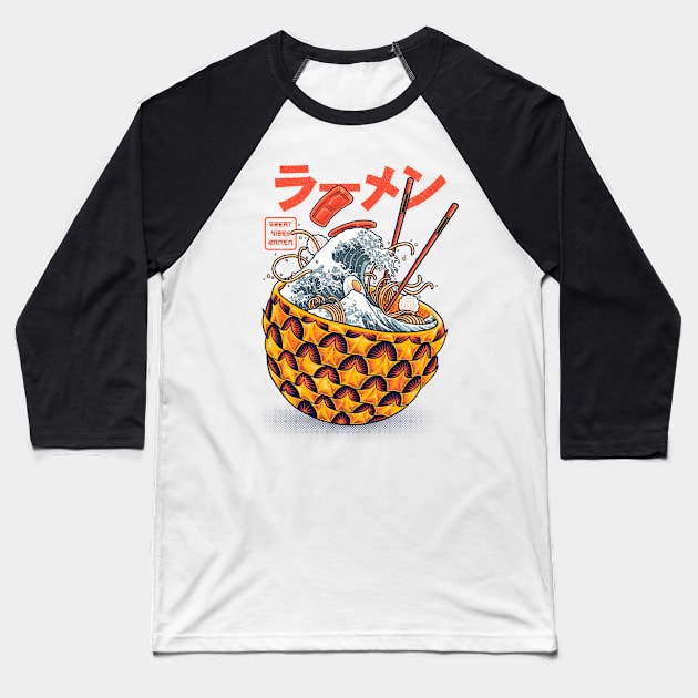 Great Vibes ramen Baseball T-Shirt by angoes25